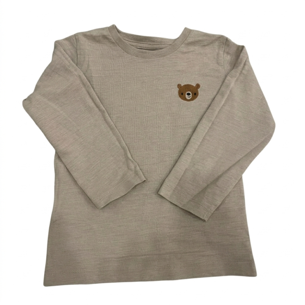 Set 3 tričiek NEXT dlhý rukáv s motívom medvedíka Unisex 2-3 roky