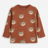 Set 3 tričiek NEXT dlhý rukáv s motívom medvedíka Unisex 2-3 roky