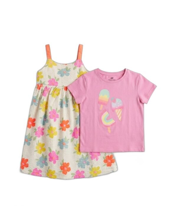 H&M & ZARA Dievčenský Letný Set (4-6 rokov)