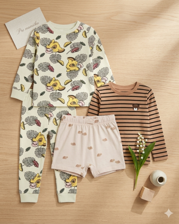 Set detského oblečenia Next a H&M